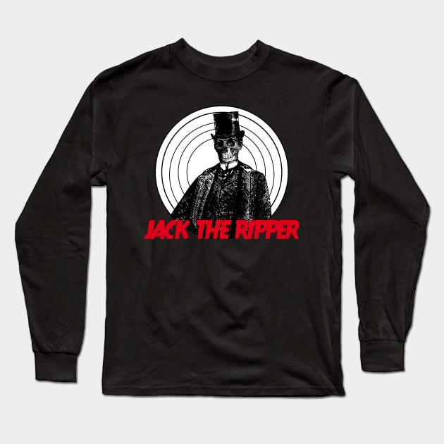 JACK THE RIPPER Long Sleeve T-Shirt by theanomalius_merch